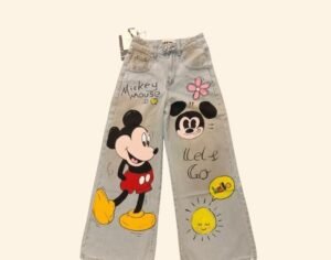 Jeans Stretch Mickey Pop Art