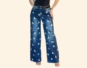 Jeans Wide-Leg de Talle Alto